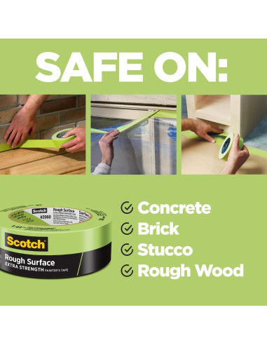 Cinta de Pintura Scotch 1.88" Ancho para Superficies Rugosas
