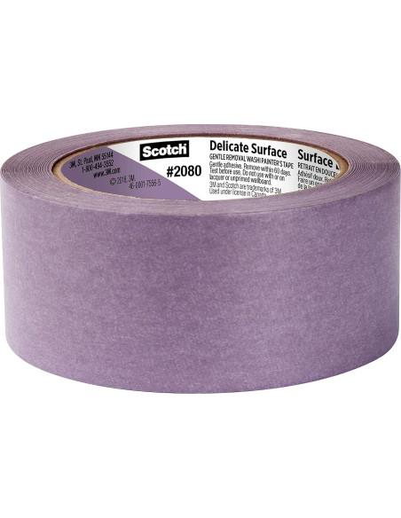 Cinta de Pintor Scotch 1.88" Ancho para Superficies Delicadas