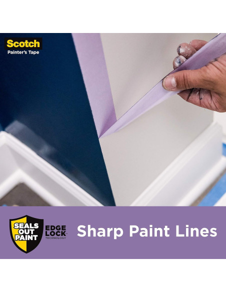 Cinta de Pintor Scotch 1.88" Ancho para Superficies Delicadas