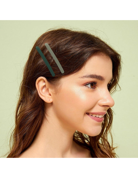 4 Clips de Pelo en Forma de Pato Motroce - 9 cm Verde 4 Clips de Pelo en Forma de Pato Motroce - 9 cm Verde