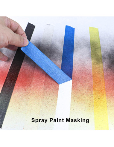 Cinta de Pintura DOAY Azul 1" x 27.43 m - Paquete de 2