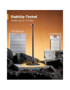 Soporte de Altavoz Perlegear PGSS13 para Sonos Era 100, One, One SL, Play:1 - Ajustable 81.3-109.2 cm 2