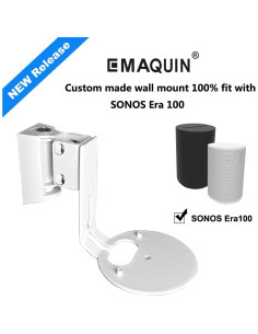 Soporte de Pared para Altavoz Sonos Era 100 - Metal Blanco 2