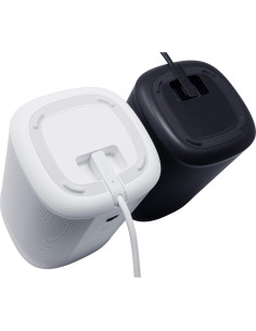 Cable de Alimentación Extra Largo Vebner 4.88m 2-Pack Blanco 2