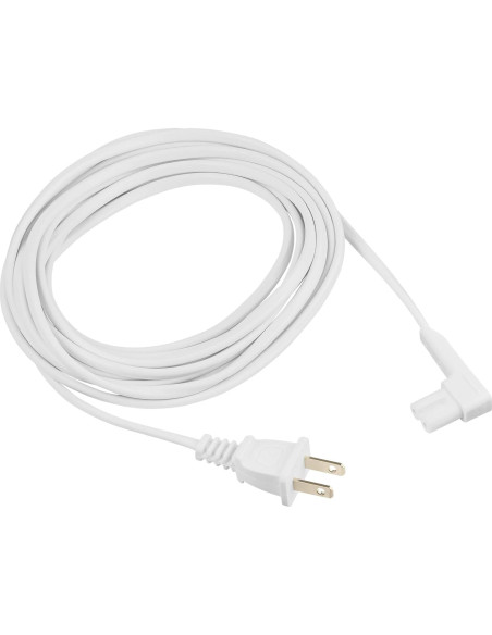 Cable de Alimentación Extra Largo Vebner 4.88m 2-Pack Blanco