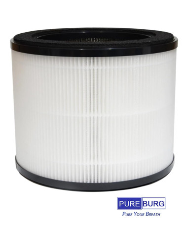 Filtro de Reemplazo PUREBURG H13 HEPA para Purificador Coway Airmega 100 - Paquete de 2