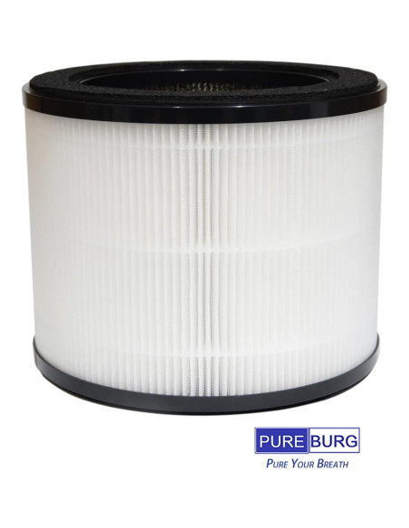Filtro de Reemplazo PUREBURG H13 HEPA para Purificador Coway Airmega 100 - Paquete de 2