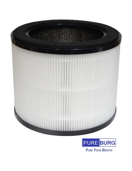 Filtro de Reemplazo PUREBURG H13 HEPA para Purificador Coway Airmega 100 - Paquete de 2