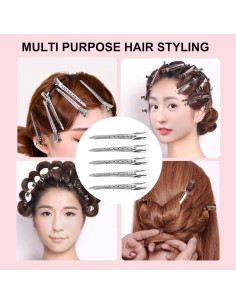 30 Clips de Pico de Pato HAALII 8.9 cm Metal Resistente 2