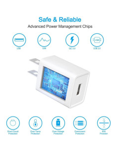 Adaptador de corriente USB 5V 2A SIOCEN para cámaras de seguridad 2