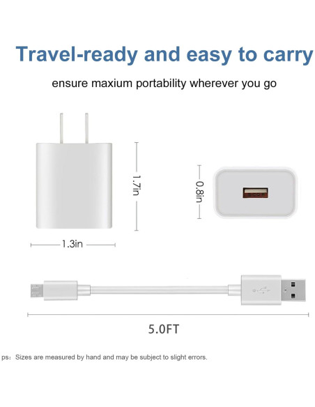 Adaptador de Carga 5 pies Odonm para Arlo Pro, Wyze Cam y más