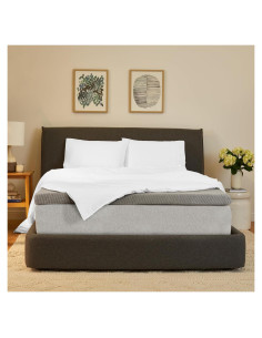 Cubierta de colchón cómoda Casper Sleep 3 cm King Gris