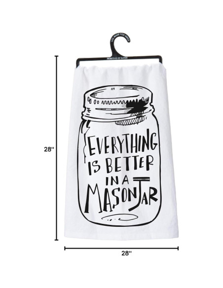 Toalla de Cocina Primitives by Kathy LOL Te Hizo Sonreír 71 cm