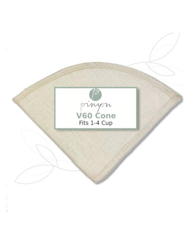 Filtro de café reutilizable Pinyon Products V60 12.7x17.8cm