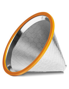 Vertedor de Café Willow & Everett - Filtro Reutilizable Acero Inoxidable