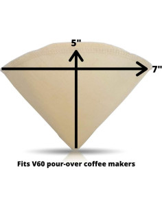 Filtro de café reutilizable Pinyon Products V60 12.7x17.8cm 2