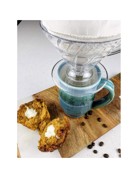 Filtro de café reutilizable Pinyon Products V60 12.7x17.8cm