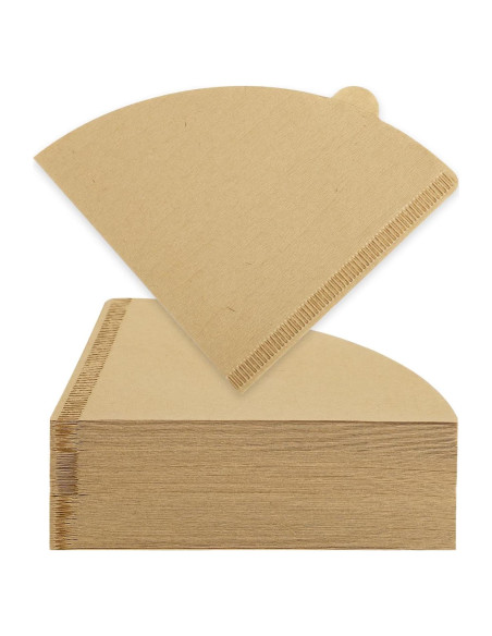 Filtros de café Prudiut 200 unidades tamaño 02 naturales