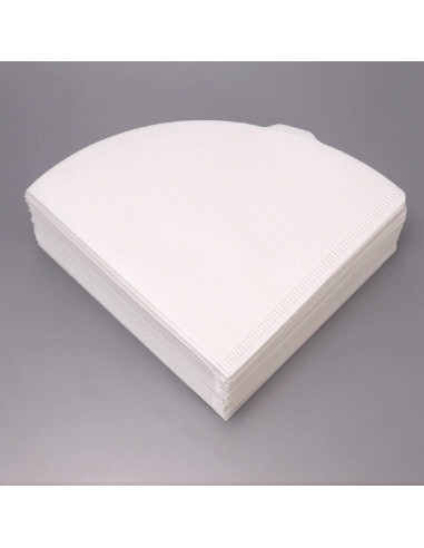 Filtros de café Hario V60 100 unidades + Goteador plástico