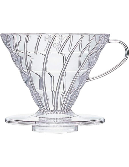 Filtros de café Hario V60 100 unidades + Goteador plástico