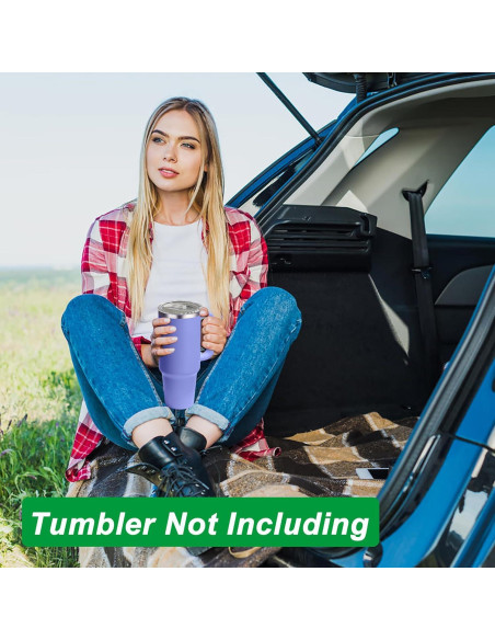 Tapa de Reemplazo para Tumbler Hydro Flask 40oz Dasezsdt 2Pcs