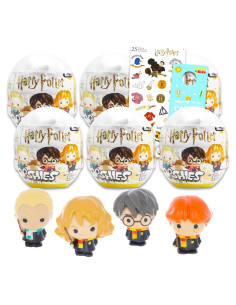 Figuras Sorpresa Harry Potter 6 Pack Ooshies con Stickers
