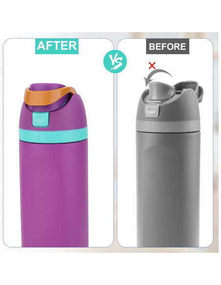 3 Botones de Reemplazo Cian para Botellas Owala FreeSip 16-40oz