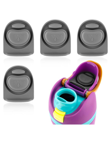 4 Tapones de Silicona Repuesto Gosknor para Owala FreeSip