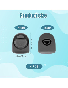 4 Tapones de Silicona Repuesto Gosknor para Owala FreeSip 2