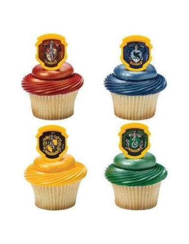 Anillos de Cupcake Harry Potter DecoPac - 24 piezas