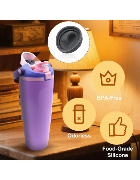 2 Tapones de Reemplazo JTJEI para Botellas Owala FreeSip 30oz y 40oz 2 Tapones de Reemplazo JTJEI para Botellas Owala FreeSip 30oz y 40oz