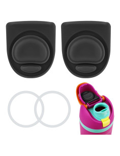 4 Piezas Anillos y Tapones de Silicona PEUTIER para Owala