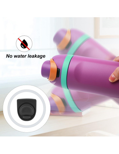 4 Piezas Anillos y Tapones de Silicona PEUTIER para Owala