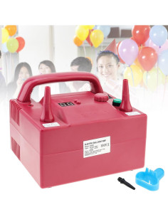 Bomba de Aire Eléctrica OriGlam para Globos 800W Doble Boquilla 2