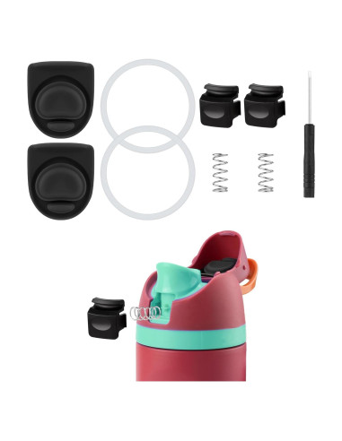 7 Piezas Repuestos Owala FreeSip - Anillos y Tapones