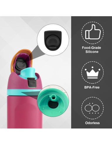 7 Piezas Repuestos Owala FreeSip - Anillos y Tapones