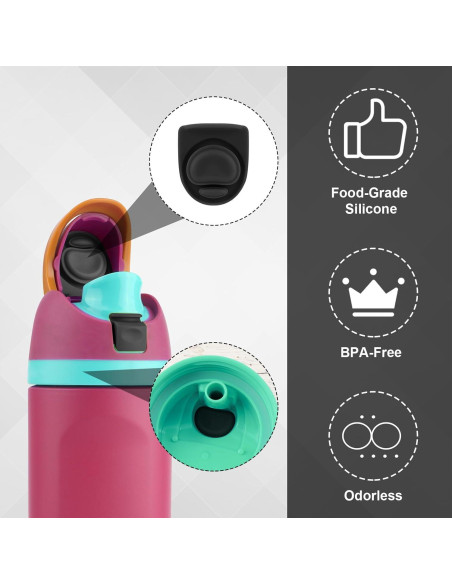 7 Piezas Repuestos Owala FreeSip - Anillos y Tapones