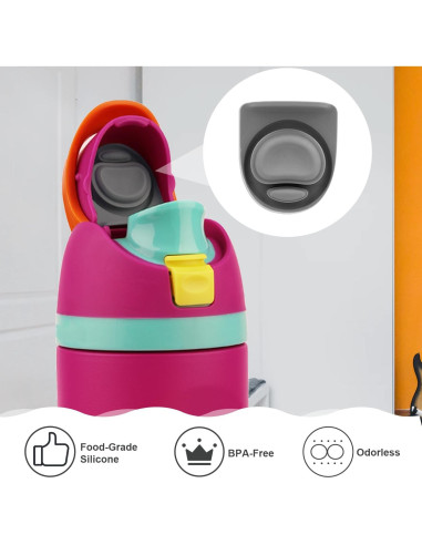 6 Tapones de Reemplazo PEUTIER para Botellas Owala FreeSip