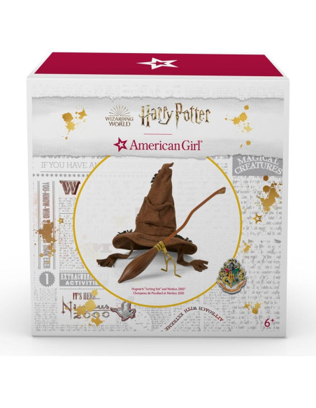 Muñeca Harry Potter 46 cm American Girl con Sombrero y Escoba