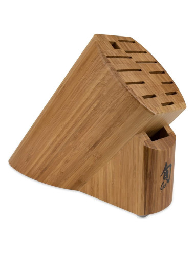 Bloque de cuchillos Shun Bamboo para 13 piezas, 2.78 kg