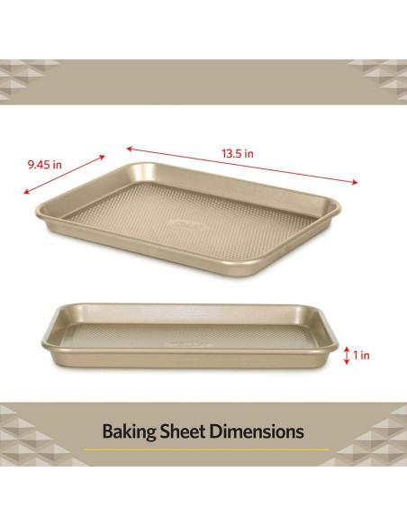 Bandeja para Galletas Antiadhesiva Glad 34.3x23.9cm Pequeña