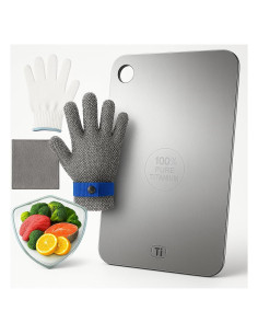 Tabla de Cortar de Titanio PADMASHANTI Mediana - Antimicrobiana