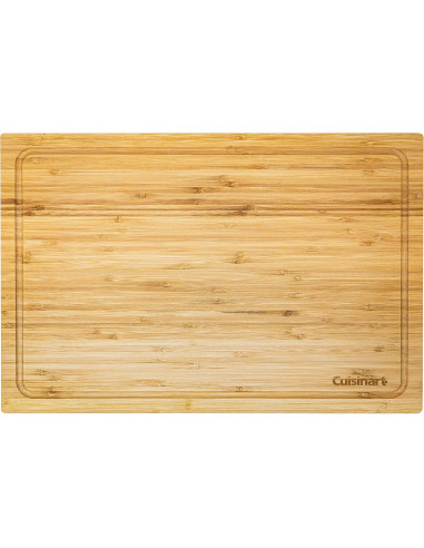 Tabla de Cortar de Bambú Cuisinart CPK-4884 con Bandeja Inoxidable