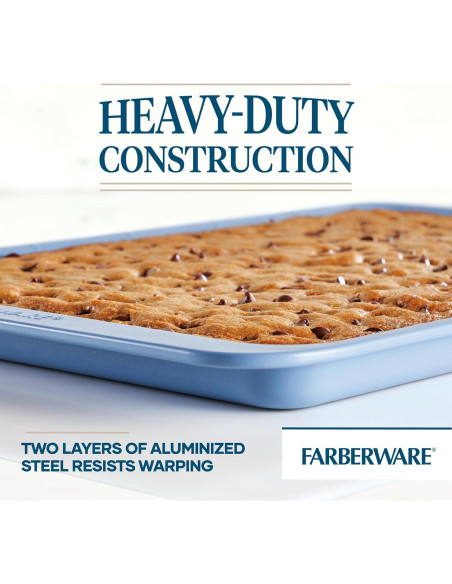 Bandeja para Galletas Farberware Easy Solutions 25.4x38.1cm Azul