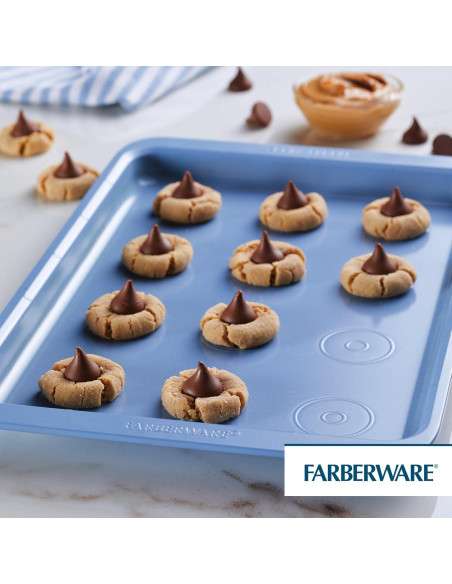 Bandeja para Galletas Farberware Easy Solutions 25.4x38.1cm Azul