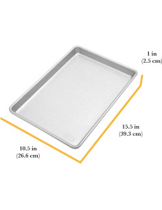 Sartén de Gelatina Chicago Metallic 15x10 cm Sin Revestimiento 2