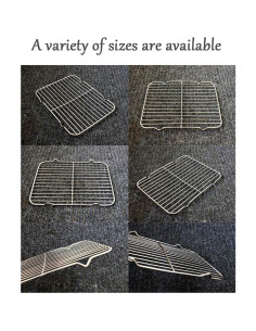 Rejilla de Asar Acero Inoxidable Turbokey 22.2x13.5cm 4 Patas 2