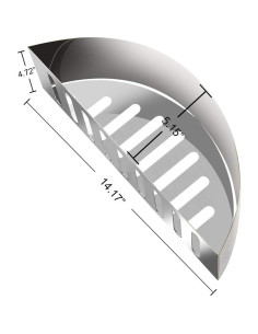 Canastas de Carbón Inoxidable Onlyfire 2 Pcs para Parrilla 22" 2