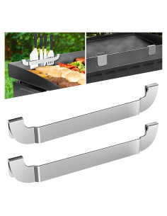 Soporte Magnético para Espátula ZHSX de Acero Inoxidable - 2 Piezas