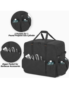 Bolsa de Transporte Samdew para Plancha de Mesa 56 cm con Capucha 2